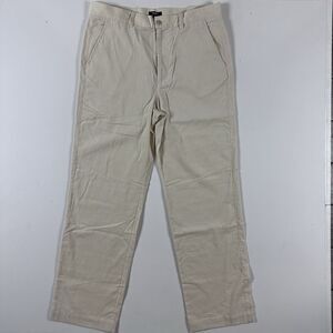 Malbon Golf Palmetto Corduroy Pants Men's Ivory Size 36